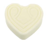 iplusmile Jabón Artesanal Hidratante Forma de Corazón con Ácido Hialurónico y Seda Natural Barra Suave para Cuidado Facial Delicado para Piel Sensible y Manos Textura Sedosa que Mejora