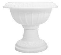 iplusmile Jardinera de Columna Romana de PP para Bodas y Hogar | Transparencia Luminosa, Diseño Simple y Estilo Europeo, Centro Decorativo para Pasillos y Uso Interior Exterior