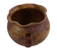 iplusmile Jarra De Agua De Cerámica Vintage Dispensador De Agua para Estanques y Cascada Decorativa para Jardín y Patio Manual De Cerámica