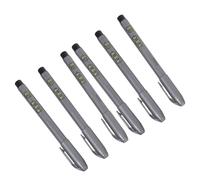 iplusmile Juego de 6 Pinceles para Caligrafía China Punta Suave Set de Plumas Estilográficas de Tinta Incluye 2 Pinceles Grandes 2 Medianos y 2 Pequeños Adecuado para Caligrafía