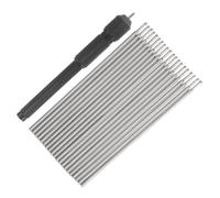 iplusmile Juego De Carcasa y Recambios Tatuar 1 Unidad Negro Kit Auxiliar Para Tatuadores Profesionales y Uso Personal 20 Núcleos Negros Para Marcadores De Piel Para Tatuajes