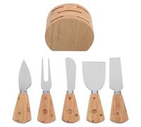 iplusmile Juego De De Queso Tenedores Para Untar Queso Esparcidor De Mermelada Utensilio De Cocina Servidores De Queso Para Crema De Pan Cortador De Mantequilla De Madera