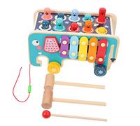 iplusmile Juguete Educativo Percusión Infantil Xilófono Colorido Golpeo para Desarrollo Cognitivo y Coordinación Manos