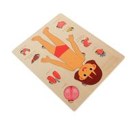 iplusmile Juguete Educativo Puzzle Órganos Desmontable para Niñas Herramienta y Didáctica para Enseñanza Jardín de Infancia Desarrollo Habilidades y Anatomía Básica
