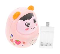 iplusmile Juguete Musical para Bebés Tumbler de Dibujos Sensorial Iluminación y Cuentos Material Duradero para Cuna y Paseo Favorece Imaginación y Exploración