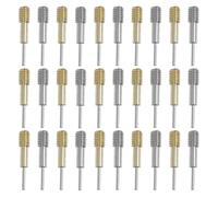 iplusmile Kit de Extracción de Correas de Reloj 30 Piezas Pasadores de Acero Resistentes 15 Dorados y 15 Plateados Herramienta para Ajuste y Reparación de Pulseras de Reloj en Casa