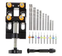 iplusmile Kit de Herramientas con Pin Vise y Brocas Helicoidales para Taladro Manual para Joyería Carpintería y Modelismo Práctico para Perforar