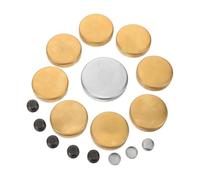 iplusmile Kit de Tapón de Congelación para Motor Automotriz de Latón de Tapones de Expansión para Protección y Enfriamiento Mejorado Compatible con Chevrolet Adaptable Múltiples Vehículos