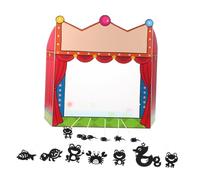 iplusmile Kit de Teatro de Marionetas de Sombras Tradicionales DIY para Materiales de Experimento Científico y Artes Creativas para Jardín de Infancia Educativo de Marionetas Chinas