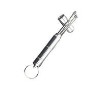 iplusmile Kit Portátil para Limpieza de Oídos con Cucharas de Inoxidable Removedor de Cera Diseño Antideslizante Ligero y Duradero para Uso Familiar