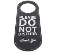 iplusmile Letrero Colgante para Puerta Doble Cara de Pu Texto No Molestar Adecuado para Clases y Oficinas, Diseño Práctico y Funcional