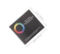 iplusmile Libro de Gráficos para Pruebas de Daltonismo 4 Volúmenes Papel Resistente Diagnóstico Visual Preciso para Exámenes Escolares y Evaluaciones Profesionales Portátil para Uso