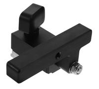 iplusmile Limitador de Carpintería Mango Cuadrado Tope Deslizante para Riel T de Inglete Herramienta Precisa para Fácil Instalación y Bloqueo Ergónomico