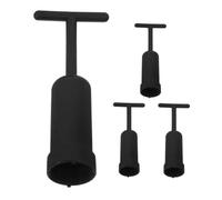 iplusmile Llave de Tubo de Plástico para Anillo de Portalámparas G9, Herramienta para Quitar Pantalla y Bombillas, Accesorio para Reparación de Iluminación en Hogares, Juego de 4 Piezas, Uso Manual