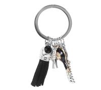 iplusmile Llavero de Peluquero Diseño Moderno Colgante Metálico para Mochila y Bolso Accesorio Elegante para Estilistas y Amantes del Cabello