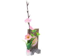 iplusmile Madera de Sashimi Plato Flores Artificiales, Adorno Delicado de Plástico y Japonesa para Mesa de Sushi Hotel