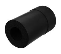 iplusmile Manguito Adaptador de Silicona Antideslizante para Barra de Gimnasio Negro, Cubierta Protectora del Extremo, Accesorio Compatible para Entrenamiento Fitness en Casa y Gimnasio