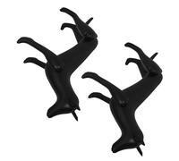 iplusmile Maniquí Inflable para Perro Grande 018Mm Negro de PVC Expositor de Ropa y Juguetes para Mascotas Soporte Ligero y Resistente para Tienda Boutique y Ferias Comerciales