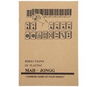 iplusmile Manual de Instrucciones de Reglas de Mahjong con Análisis en Papel y Estrategias para Principiantes y Entusiastas del Juego de Mahjong