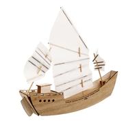 iplusmile Maqueta Barco De Madera Kit De Modelo De Clásico DIY para Niños Actividad Manual Familiar Juguete Educativo Decoración Mini