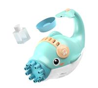 iplusmile Máquina de Burbujas Eléctrica con Orificios Forma de Juguete Infantil para Playa y Fiestas sin Batería Color Verde Regalo Cumpleaños para Niña