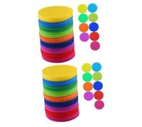 iplusmile Marcadores De Alfombra Para Aula De Marcadores Circulares Para Actividades Kindergarten Colores Aleatorios Útiles Para Profesores Y Ejercicios Clase 50 Piezas*2