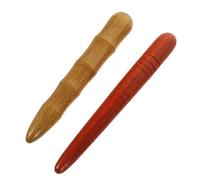 iplusmile Masajeadores de Pies Manuales Varillas de Desguace 2 Piezas Palo de Acupuntura para Pies Madera Ergonómica Portátil para Aliviar Fatiga y Mejorar Circulación para Cuidado Personal