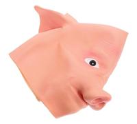 iplusmile Máscara de Cerdo de Látex para Fiesta de Halloween, Accesorio Divertido para Cosplay y Fotografía, Máscara Decorativa de Dibujos Animados, para Adultos y Eventos Temáticos