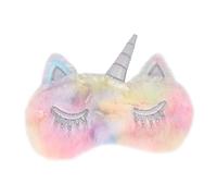 iplusmile Máscara de Ojos para Dormir Unicornio y Acolchada Antifaz Opaco para Mujeres y Niñas de Ojos para Bloqueo de Luz y Colorida para Descanso