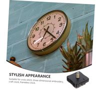 iplusmile Mecanismo Silencioso para Reloj de Pared con Movimiento de Cuarzo Reemplazo Preciso y Fácil Instalación para Reparación DIY Motor de Reloj sin Ruido para la Hora Exacta