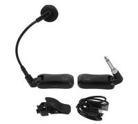 iplusmile Micrófono Inalámbrico de Pinza 2.4g UHF para Saxofón y Erhu para | Diseño Clip-on Rápido, Receptor Plug-and-play, Uso en Actuaciones Móviles y Eventos al Aire Libre