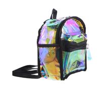 iplusmile Mochila de Moda para Mochila Escolar Iridiscente con Diseño Único y Correas Ajustables para Diario y Cortos