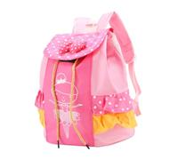iplusmile Mochila Infantil para Ballet y Danza Oxford Rosa para Niñas Edad Escolar para Entrenamientos y Escuela