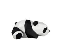 iplusmile Modelo de Papel Estereoscópico 3d Panda Adorable de Origami Geométrico, Decoración Moldeada a Mano y Juguete de Adorno para Decoración de Mesa y Fiestas