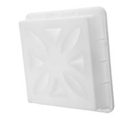 iplusmile Molde de Hormigón para Exteriores, Moldes de Ladrillos de Pared de Plástico, Blanco, 35x35x7,5cm, Fácil Desmoldeo, para Jardines, Caminos, Patios y Paredes