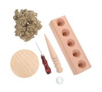 iplusmile Molde Grande Para Hacer Conos De Moxa, Juego De, Superficie Lisa Anti-deformación, Molde Para Moxibustión Casera, Herramienta De Fabricación De Conos Para Terapias Alternativas