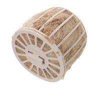 iplusmile Nido para Pájaros De Jaula Colgante Cesta De Mimbre, Mezcla De Fibras Naturales, Tamaño Medio para Loros y Palomas, Adecuado para Anidación y Espacio De Juego Seguro