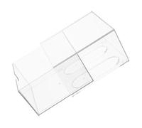 iplusmile Organizador Apilable para Tocador de Acrílico Transparente Caja de Almacenamiento para Cosméticos Caja para Pañuelos Diseño Elegante y Duradero para Baño y Escritorio