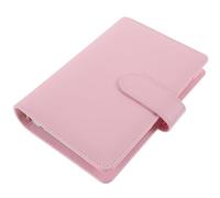 iplusmile Organizador de Dinero con Cremallera Carpeta Portátil para Sobres de Planificador de Presupuesto Color Rosa Pastel para Ahorro y Gestión Financiera Personal
