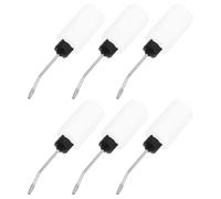 iplusmile Pack de 6 en Botella Dispensadora de Maquina de Coser de 120 Ml con Boquilla Larga de Plástico y Hierro para Lubricación del Engrasador en Uso Doméstico E Industrial Reutilizable