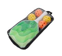 iplusmile Palas de Pickleball Ligeras con Bordes Reforzados Kit de Entrenamiento con Pelotas y Bolsa Equipo Deportivo para Interiores y Exteriores