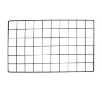 iplusmile Panel De Rejilla Metálica 19.68X11.92 Pulgadas Organizador De Pared para Fotos Estante De Hierro Creativo Decoración del Hogar para Sala Y Dormitorio