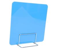 iplusmile Panel Divisorio Escritorio Privacidad Resistente As Material Protector contra Estornudos para Aulas Oficinas Estudiantes Azul Práctico y Fácil Limpiar