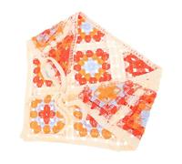 iplusmile Pañuelo de Ganchillo Hecho Mano para Mujer Bandana Tejida Ligera y Transpirable Accesorio de Pelo Versátil para Verano y Vacaciones