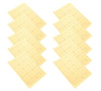 iplusmile Papel de Caligrafía China para Principiantes Papel de Arroz Grueso 8K Cuadrícula de 12 Celdas 30 Hojas por Cuaderno 3 Cuadernos Total 90 Hojas para Práctica Artística y