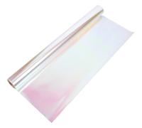 iplusmile Papel De Celofán Iridiscente 5.8 Mil 56 Cm x 10 m Rollo Para Embalaje y Envoltura De Regalos, Cajas y Ramos, Material Decorativo Para Manualidades y Celebraciones, Uso En Navidad y Bodas