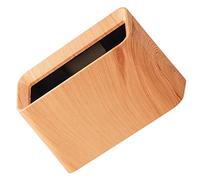 iplusmile Papelera de Escritorio Portátil Imitación Madera Cubo de Basura Mini para Oficina y Hogar Diseño Práctico y Ligero para Almacenamiento de Desechos Mesas y Escritorios