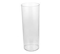 iplusmile Paragüero Original y Moderno - Soporte para Paraguas Transparente de Plástico PET Redondo - Organizador de Paraguas para Entrada, Pasillo, Oficina y Casa - Cubo Antigoteo Altura 40cm