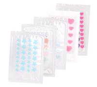 iplusmile Parches Hidrocoloides Autoadhesivos para Granos, 5 Hojas Formas Variadas, Ayudan a Cicatrizar y Ocultar Imperfecciones Ducha Varios estilos