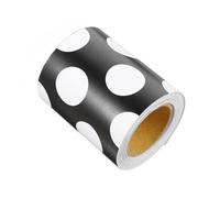 iplusmile Pegatina Borde Pizarra Decorativa Adhesiva para Aulas y Paredes Diseño Escolar Borde Ribete Blanco y Negro Cenefas Creativas para Tablón Anuncios y Decoración Infantil